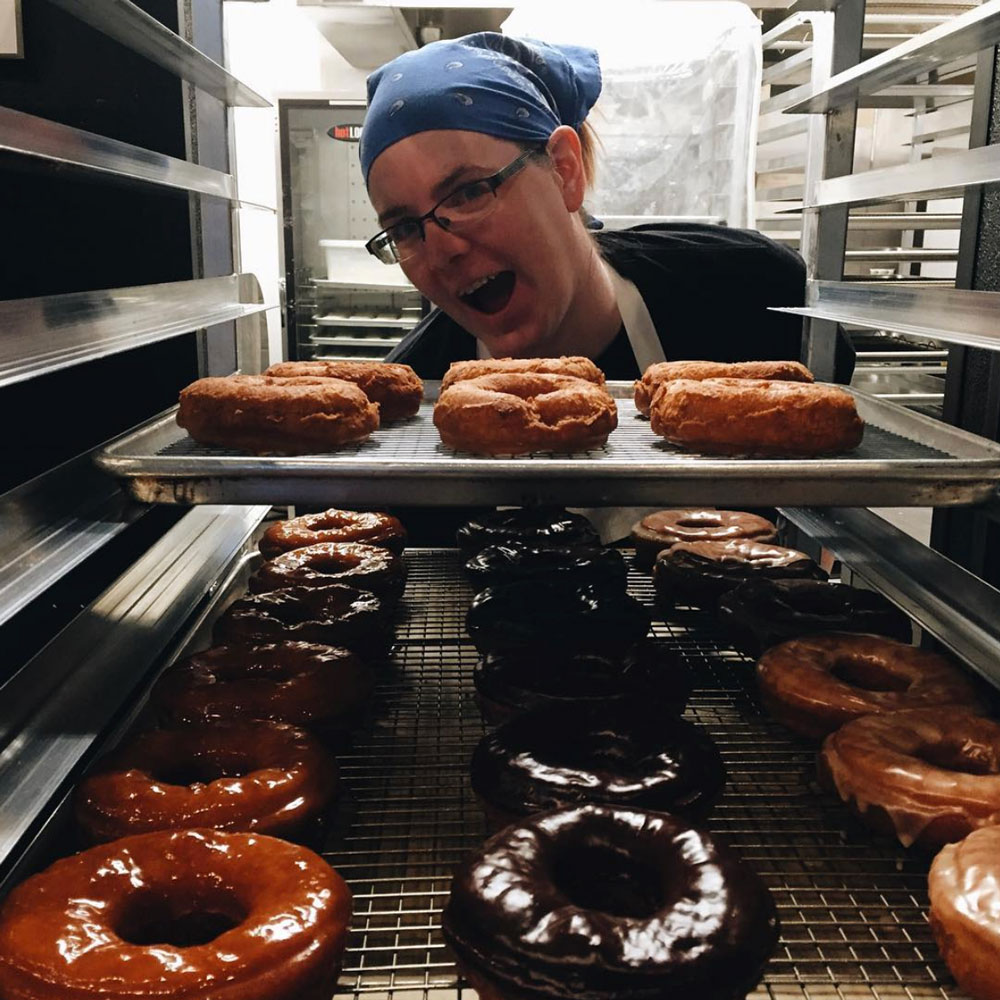 Cooking Vortex Doughnuts