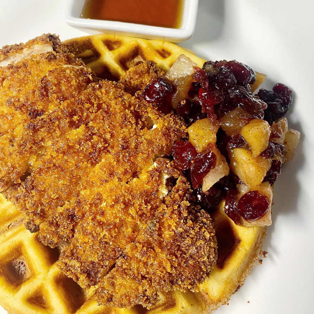 Chicken-and-waffles